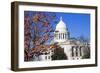 Panoramic View of State Capitol-benkrut-Framed Photographic Print