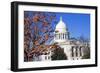 Panoramic View of State Capitol-benkrut-Framed Photographic Print