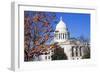 Panoramic View of State Capitol-benkrut-Framed Photographic Print