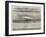 Panoramic View of Sulina, and the Adjacent Coast, HMS Retribution-null-Framed Giclee Print