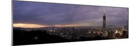 Panoramic View of Taipei 101, Taipei, Taiwan-Michele Falzone-Mounted Photographic Print