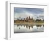 Panoramic View of Temple Ruins, Angkor Wat, Cambodia-Jones-Shimlock-Framed Photographic Print