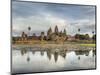 Panoramic View of Temple Ruins, Angkor Wat, Cambodia-Jones-Shimlock-Mounted Photographic Print