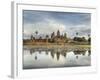 Panoramic View of Temple Ruins, Angkor Wat, Cambodia-Jones-Shimlock-Framed Photographic Print