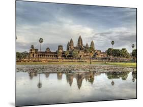 Panoramic View of Temple Ruins, Angkor Wat, Cambodia-Jones-Shimlock-Mounted Photographic Print
