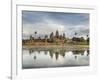 Panoramic View of Temple Ruins, Angkor Wat, Cambodia-Jones-Shimlock-Framed Photographic Print