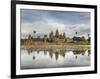 Panoramic View of Temple Ruins, Angkor Wat, Cambodia-Jones-Shimlock-Framed Photographic Print