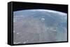 Panoramic View of Texas, the Gulf of Mexico and Surrounding Area-null-Framed Stretched Canvas
