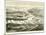 Panoramic View of the Andes Between the Upper Lake of Titicaca and the Lower Lake of Parihuanacocha-Édouard Riou-Mounted Giclee Print