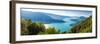 Panoramic View of the Annecy Lake from Col Du Forclaz-Samuel Borges-Framed Photographic Print