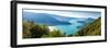 Panoramic View of the Annecy Lake from Col Du Forclaz-Samuel Borges-Framed Photographic Print