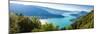 Panoramic View of the Annecy Lake from Col Du Forclaz-Samuel Borges-Mounted Photographic Print