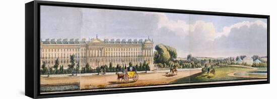 Panoramic view of the area around Regent's Park, London, 1831-Anon-Framed Stretched Canvas