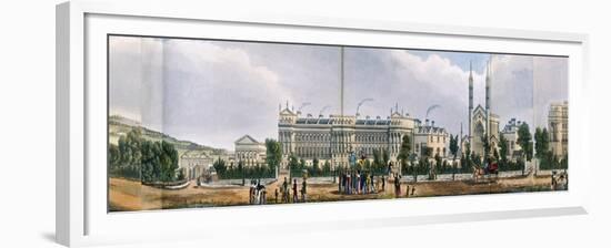 Panoramic view of the area around Regent's Park, London, 1831-Anon-Framed Giclee Print