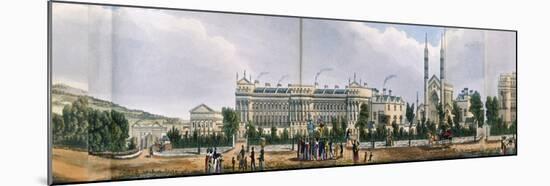 Panoramic view of the area around Regent's Park, London, 1831-Anon-Mounted Giclee Print