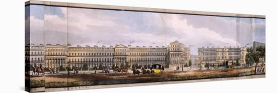 Panoramic view of the area around Regent's Park, London, 1831-Anon-Stretched Canvas