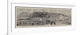 Panoramic View of the Battle on 21 October 1899-Joseph Nash-Framed Giclee Print