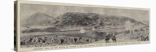 Panoramic View of the Battle on 21 October 1899-Joseph Nash-Stretched Canvas