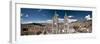 Panoramic View of the Bell Towers at the National Basilica, Quito, Ecuador-Brent Bergherm-Framed Photographic Print