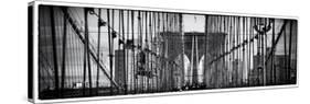 Panoramic View of the Brooklyn Bridge in New York-Philippe Hugonnard-Stretched Canvas