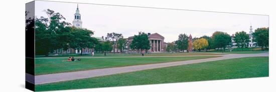 Panoramic View of the Campus of Dartmouth College in Hanover, New Hampshire-null-Stretched Canvas