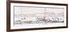 Panoramic View of the City of Benares, 1827-John Dalrymple-Framed Premium Giclee Print