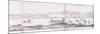 Panoramic View of the City of Benares, 1827-John Dalrymple-Mounted Premium Giclee Print