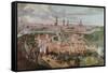 Panoramic View of the City of Ghent at the End of the 16th Century-Lucas De Heere-Framed Stretched Canvas