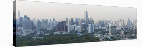 Panoramic View of the City Skyline from the Roofbar of the Sofitel So Hotel on North Sathorn Road-Lee Frost-Stretched Canvas