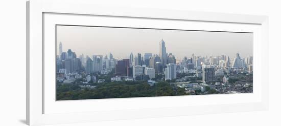 Panoramic View of the City Skyline from the Roofbar of the Sofitel So Hotel on North Sathorn Road-Lee Frost-Framed Photographic Print