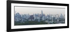 Panoramic View of the City Skyline from the Roofbar of the Sofitel So Hotel on North Sathorn Road-Lee Frost-Framed Photographic Print