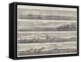 Panoramic View of the Coast of the Crimea, from Eupatoria to the Alma-null-Framed Stretched Canvas