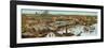 Panoramic View of the Columbian Exposition in Chicago, 1892-null-Framed Giclee Print