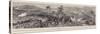 Panoramic View of the Great Battle of the Spanish-American War-null-Stretched Canvas