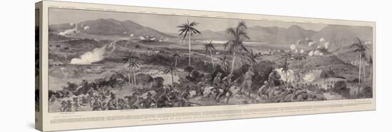 Panoramic View of the Great Battle of the Spanish-American War-null-Stretched Canvas