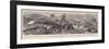 Panoramic View of the Great Battle of the Spanish-American War-null-Framed Giclee Print