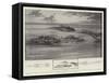 Panoramic View of the Iles Du Salut-null-Framed Stretched Canvas