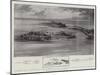 Panoramic View of the Iles Du Salut-null-Mounted Giclee Print