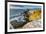 Panoramic view of the Londrangar sea stacks,Snaefellsness peninsula,western Iceland,Europe.-ClickAlps-Framed Photographic Print