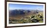 Panoramic view of the Northern Mountains from the top of Goatfell, Isle of Arran, North Ayrshire, S-Gary Cook-Framed Photographic Print