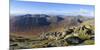 Panoramic view of the Northern Mountains from the top of Goatfell, Isle of Arran, North Ayrshire, S-Gary Cook-Mounted Photographic Print