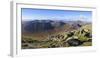 Panoramic view of the Northern Mountains from the top of Goatfell, Isle of Arran, North Ayrshire, S-Gary Cook-Framed Photographic Print