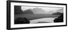 Panoramic View of the Ocean, Pacific Ocean, Bandon State Natural Area, Bandon, Oregon, USA-null-Framed Photographic Print