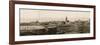 Panoramic View of the Port of Chicago-null-Framed Photographic Print