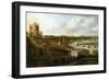 Panoramic View of the Queen's House and the Royal Greenwich Observatory-Jan Griffier-Framed Giclee Print