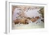 Panoramic View of the Sea of Azof Showing the Allied Position, from Government Charts and Plans-Augustus Butler-Framed Giclee Print