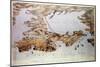 Panoramic View of the Sea of Azof Showing the Allied Position, from Government Charts and Plans-Augustus Butler-Mounted Giclee Print