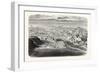 Panoramic View of the Suez Canal and the Canal of the Two Seas-null-Framed Giclee Print