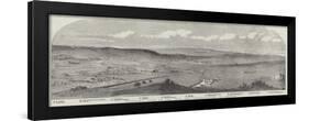 Panoramic View of the Town and Fortifications of Schumla-null-Framed Giclee Print