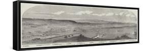 Panoramic View of the Town and Fortifications of Schumla-null-Framed Stretched Canvas